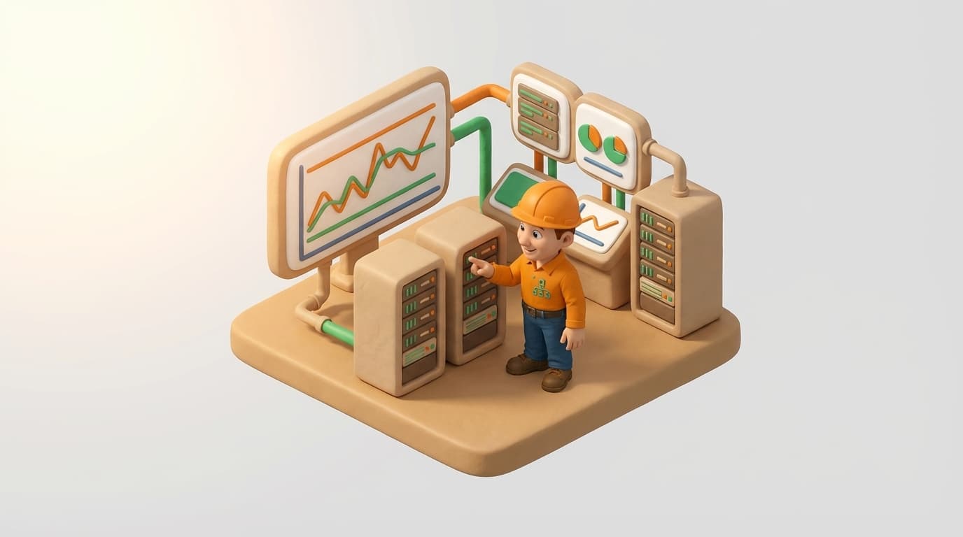 PI ProcessBook: Dynamic Trend Scaling with Limits