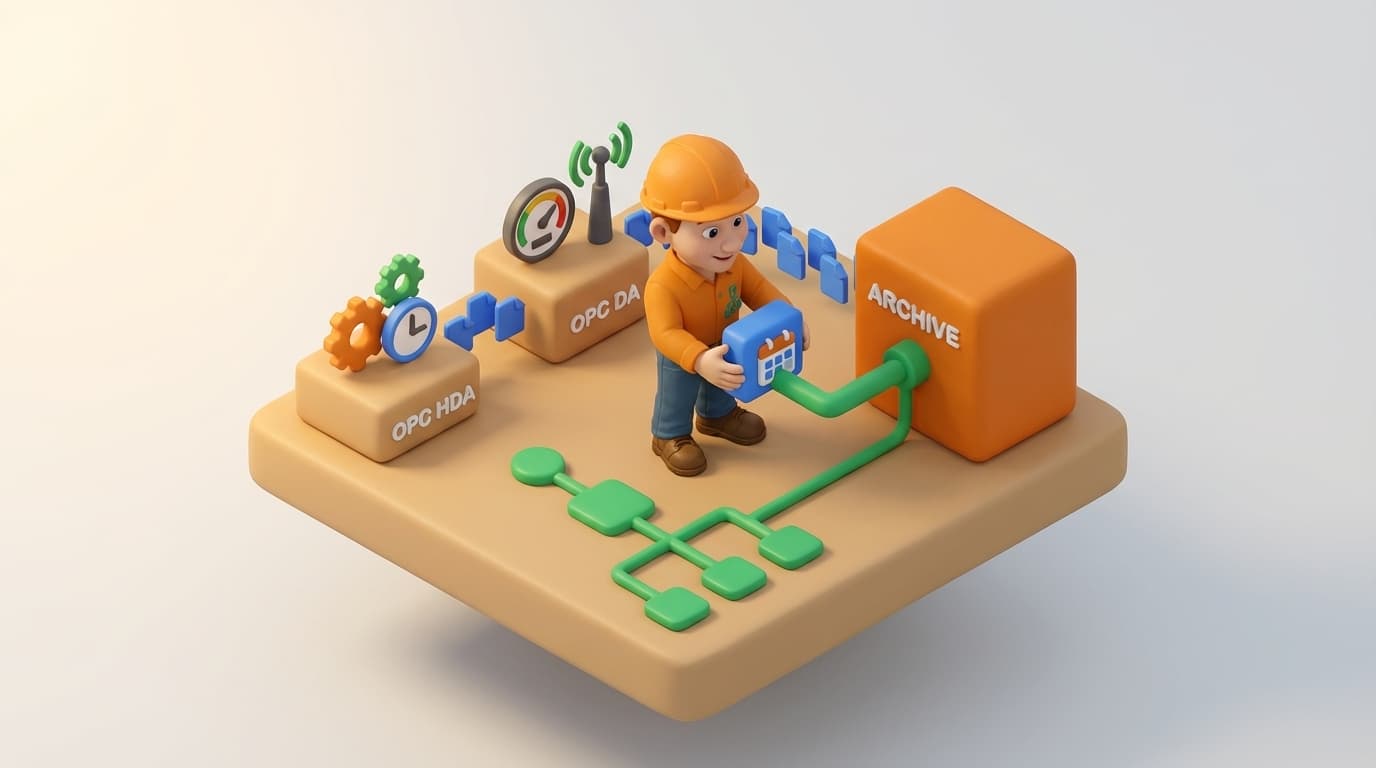 Backfilling Historical Data from OPC HDA to OPC DA in PI System
