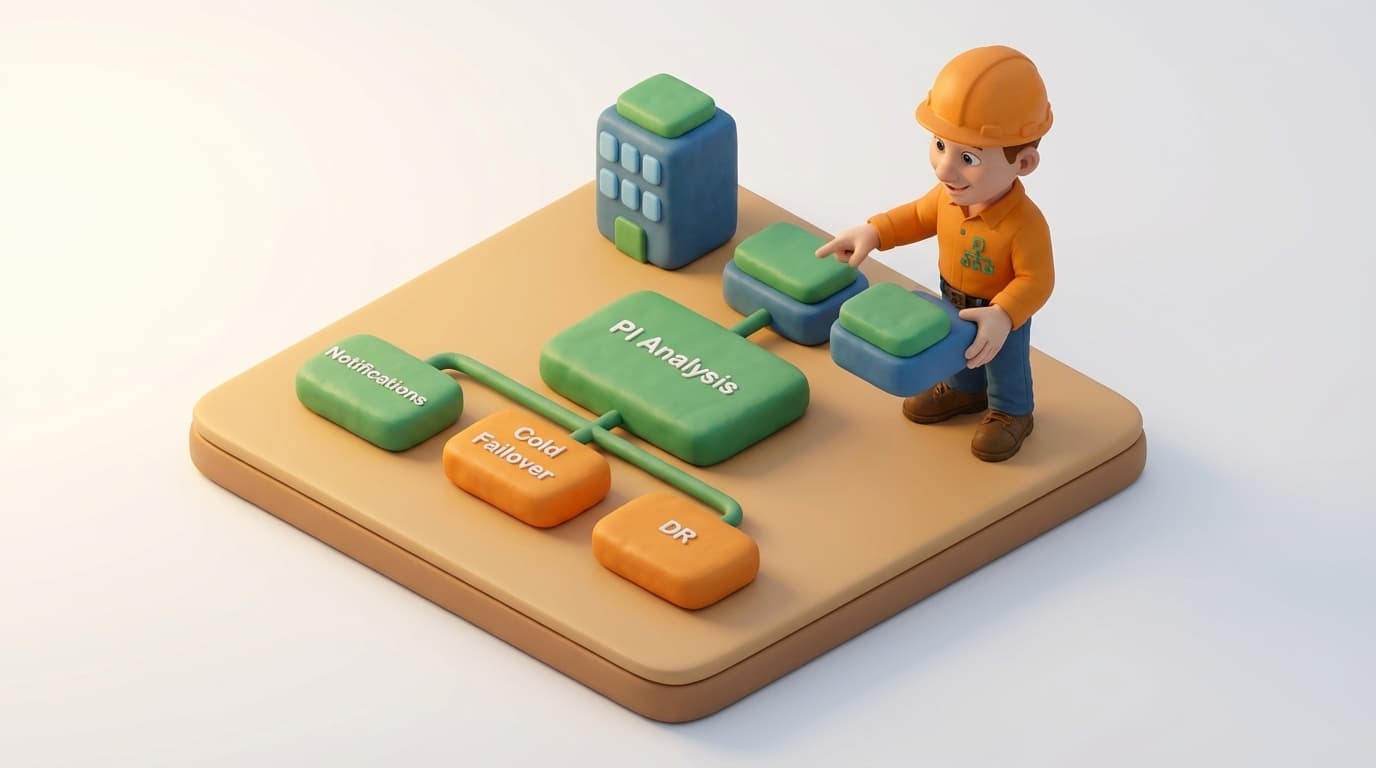 Illustration for Best Practices: PI Analysis & Notifications Cold Failover & DR — PiSharp