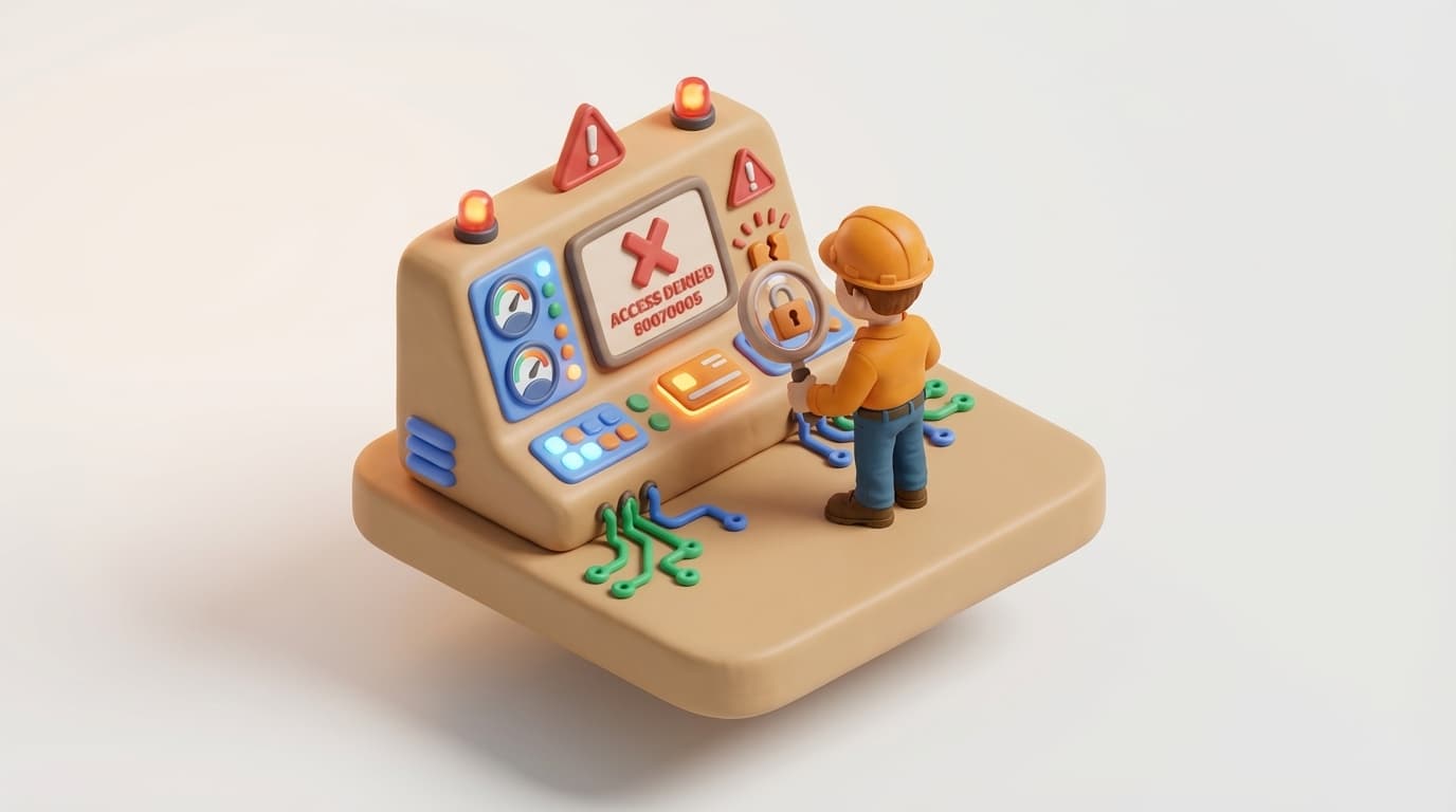 Resolving 'Access is Denied (80070005)' in PI OPC Connections