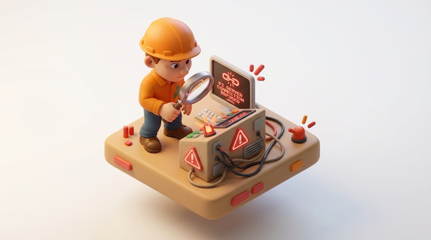 Troubleshooting PI Server Connection Refused Errors: A Deep Dive into 10061