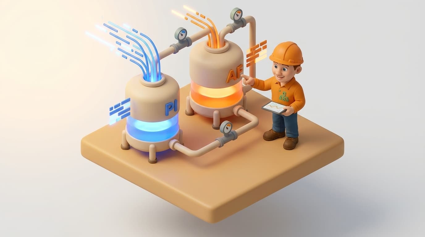 YTD & MTD Totals: PI Totalizers vs. AF Analyses for Flow Accumulation